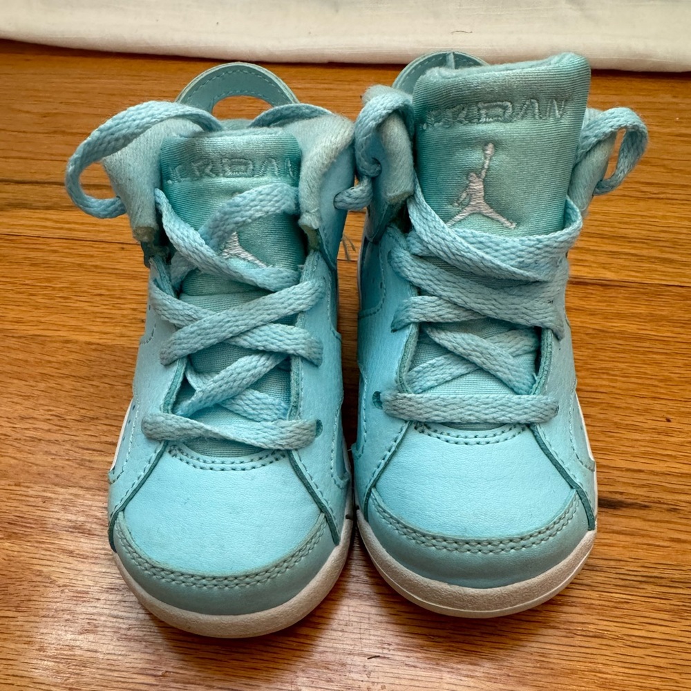 Nike Jordan 6 Retro Blue Toddler Size 6
